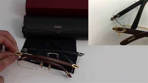 replica real vs fake cartier glasses|cartier knockoff glasses.